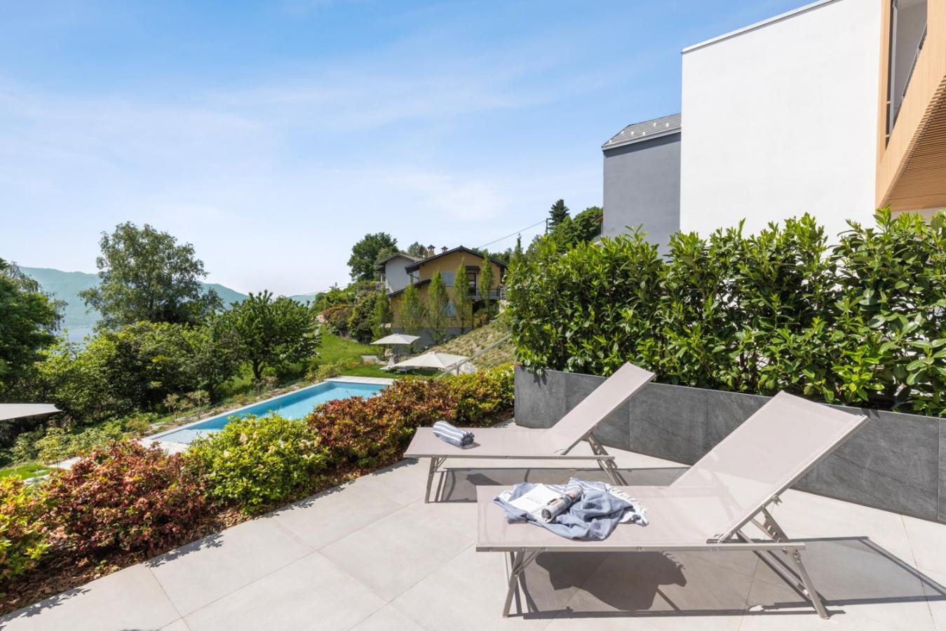 Residence Conca Verde With Pool Trarego Viggiona エクステリア 写真